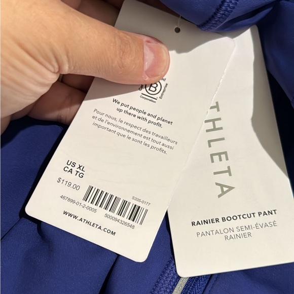 ATHLETA Rainier Bootcut Pant // Noble Blue #467899 - Picture 12 of 13